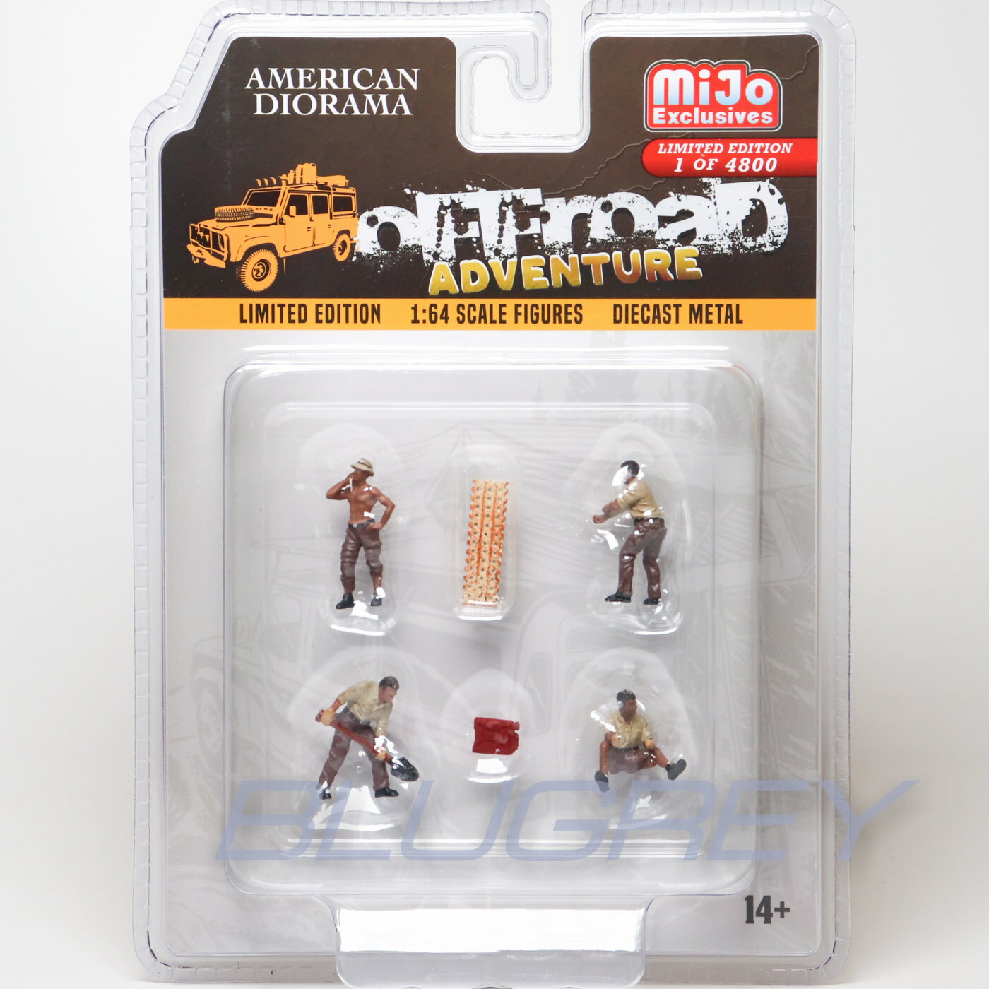 アメリカン ジオラマ 1/64 フィギア オフロード アドベンチャーAmerican Diorama Figure Off Road Adventure Mijo限定