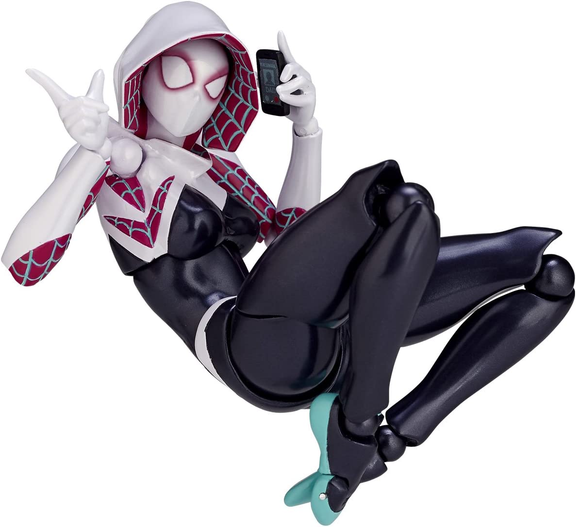 figure complex AMAZING YAMAGUCHI Spider-Gwen スパイダーグウェン（再販） 約155mm ABS&PVC製 塗装済みアクションフィギュア リボルテック